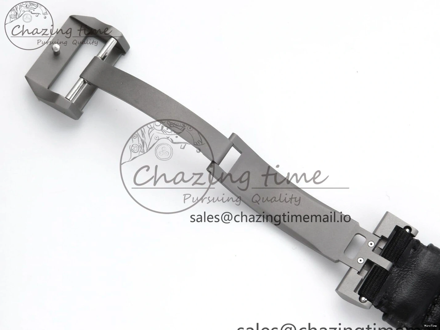 MIROTIME 0326 Durable Pilot Top Gun IW326901 M+F 1:1 Best Edition Black Dial on Black Nylon Strap MY 7003